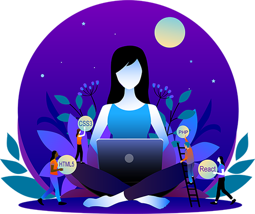 woman on laptop